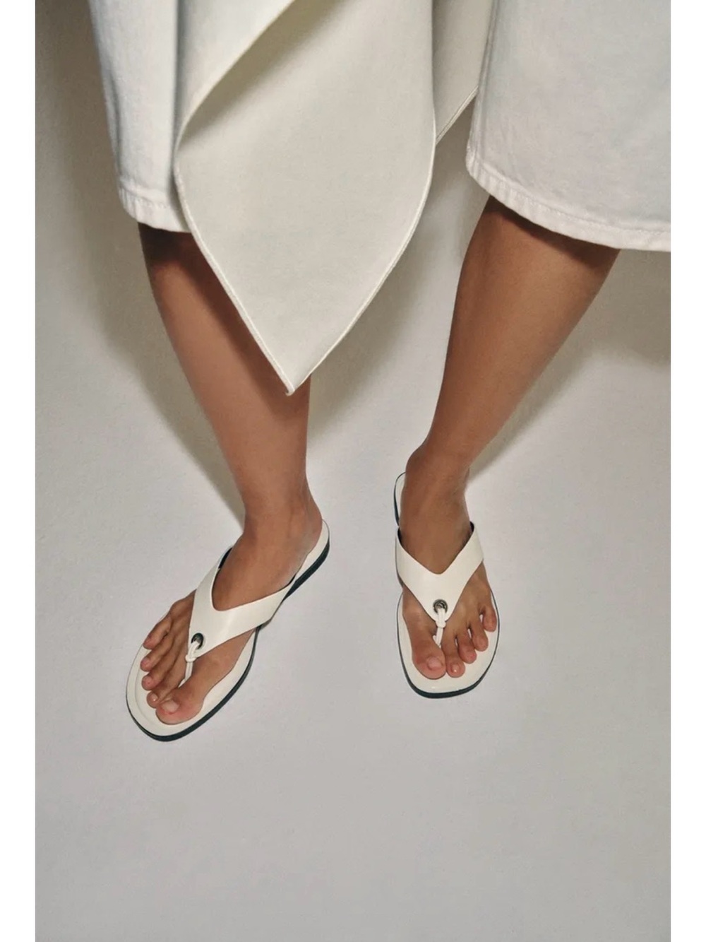 Flat Leather Sandal